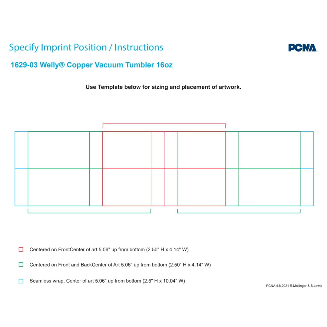 Welly Welly® Copper Vacuum Tumbler 16oz - 1629-03 Black