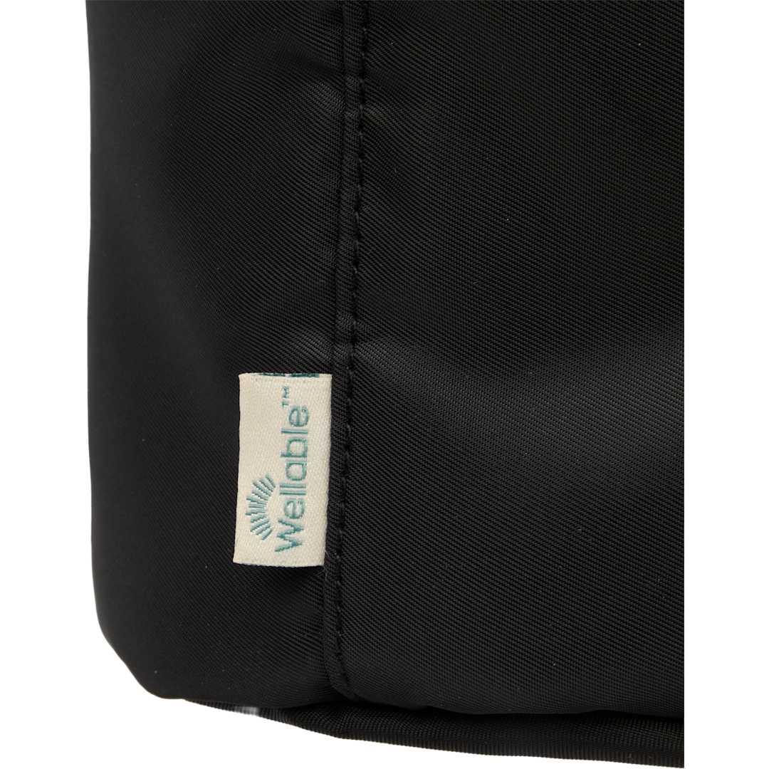Wellable Wellable Recycled Round Travel Case - 7901-32 Black