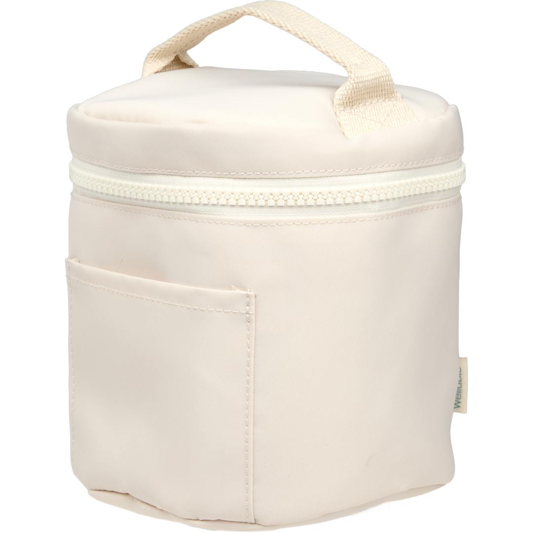 Wellable Wellable Recycled Round Travel Case - 7901-32 Natural