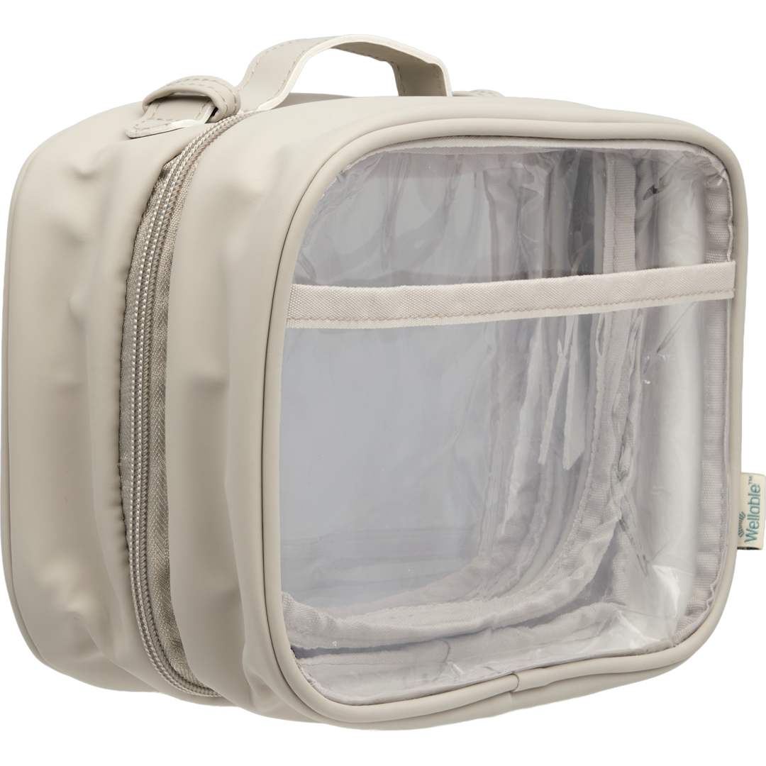 Wellable Wellable Clear Travel Case - 7901-33 Gray