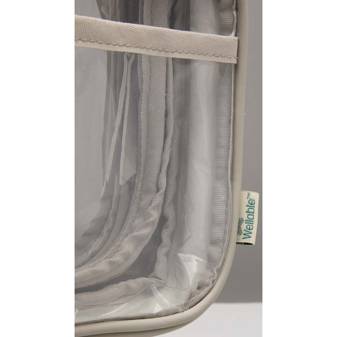 Wellable Wellable Clear Travel Case - 7901-33 Gray