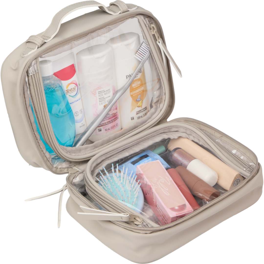 Wellable Wellable Clear Travel Case - 7901-33 Gray