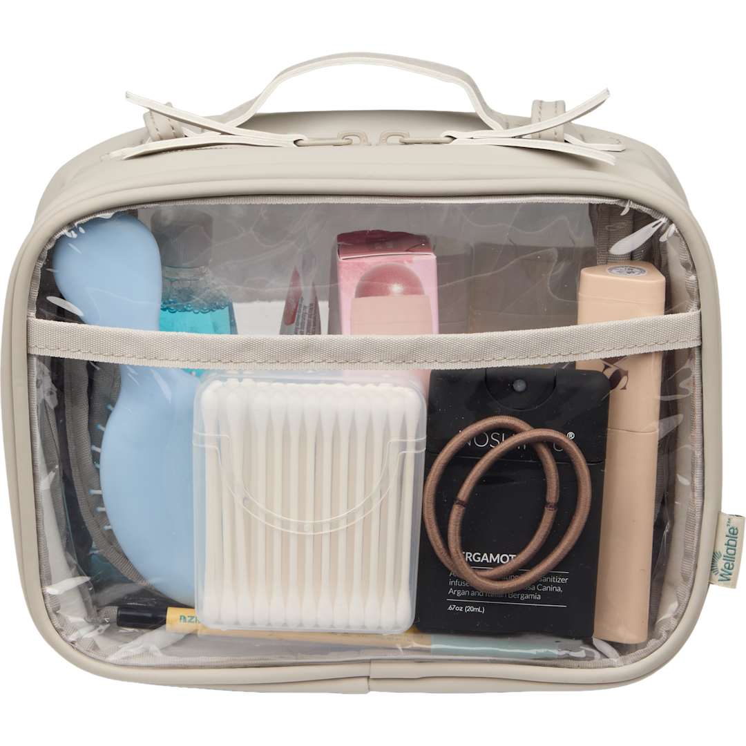Wellable Wellable Clear Travel Case - 7901-33 Gray