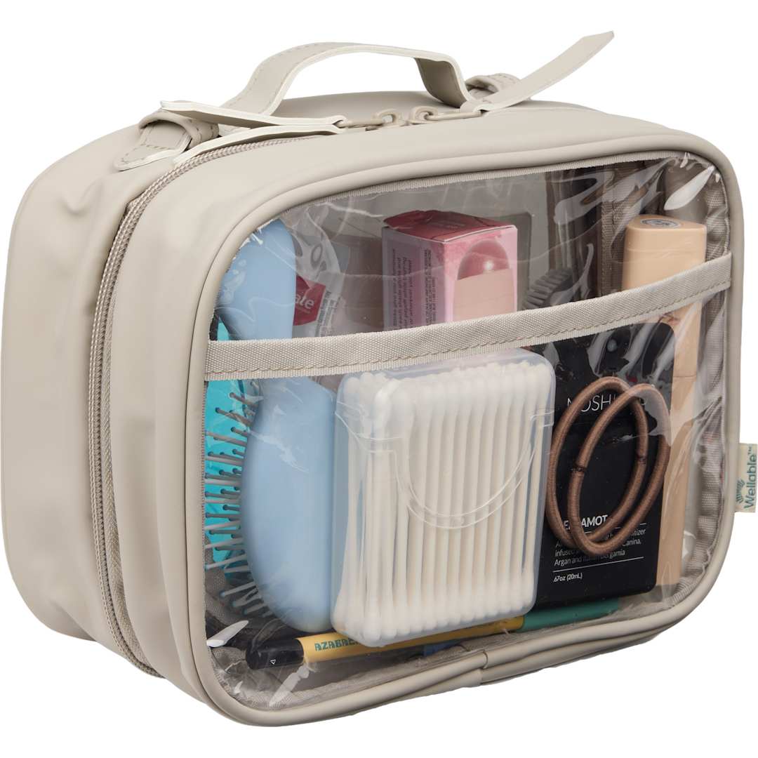 Wellable Wellable Clear Travel Case - 7901-33 Gray