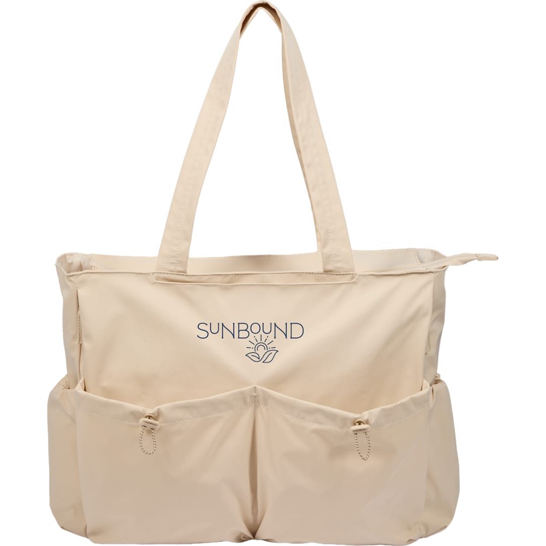 Wellable Wellable Recycled Sport Tote - 7901-48 White