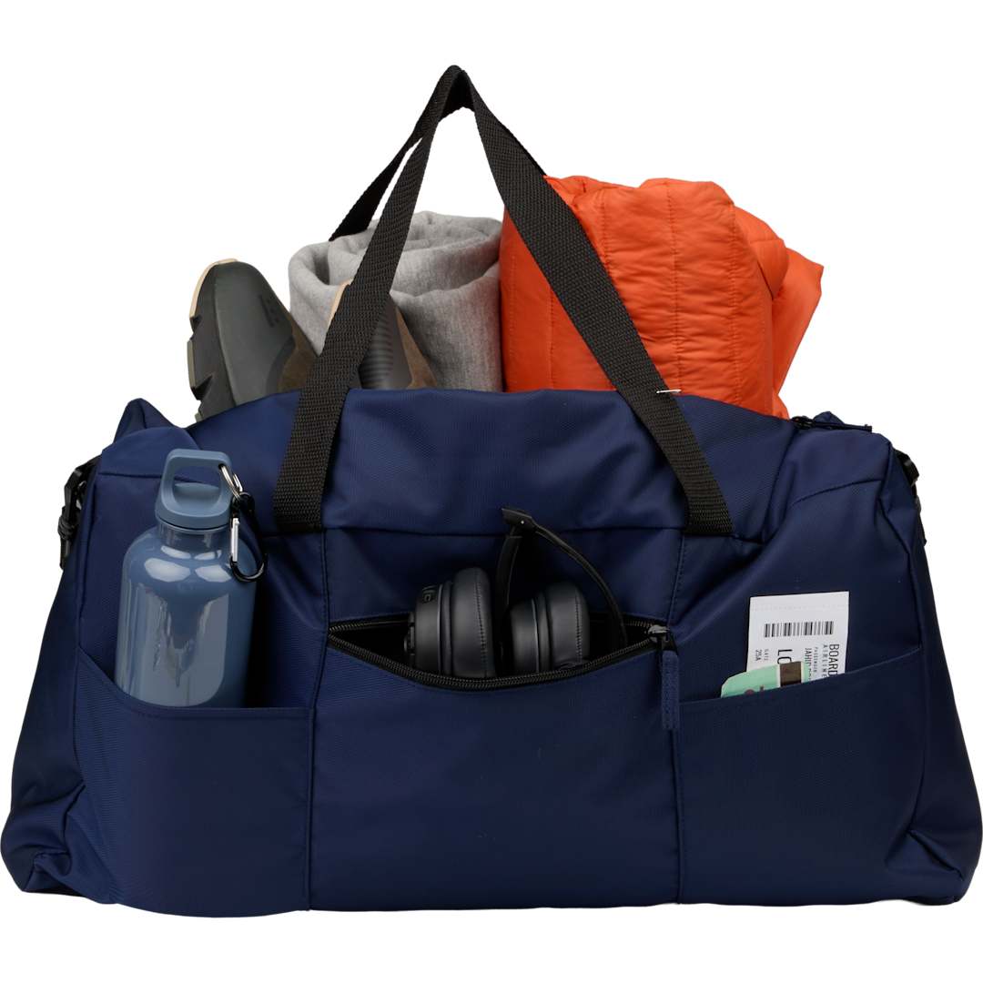 Packable Recycled Duffle Bag - 9898-19 Blue