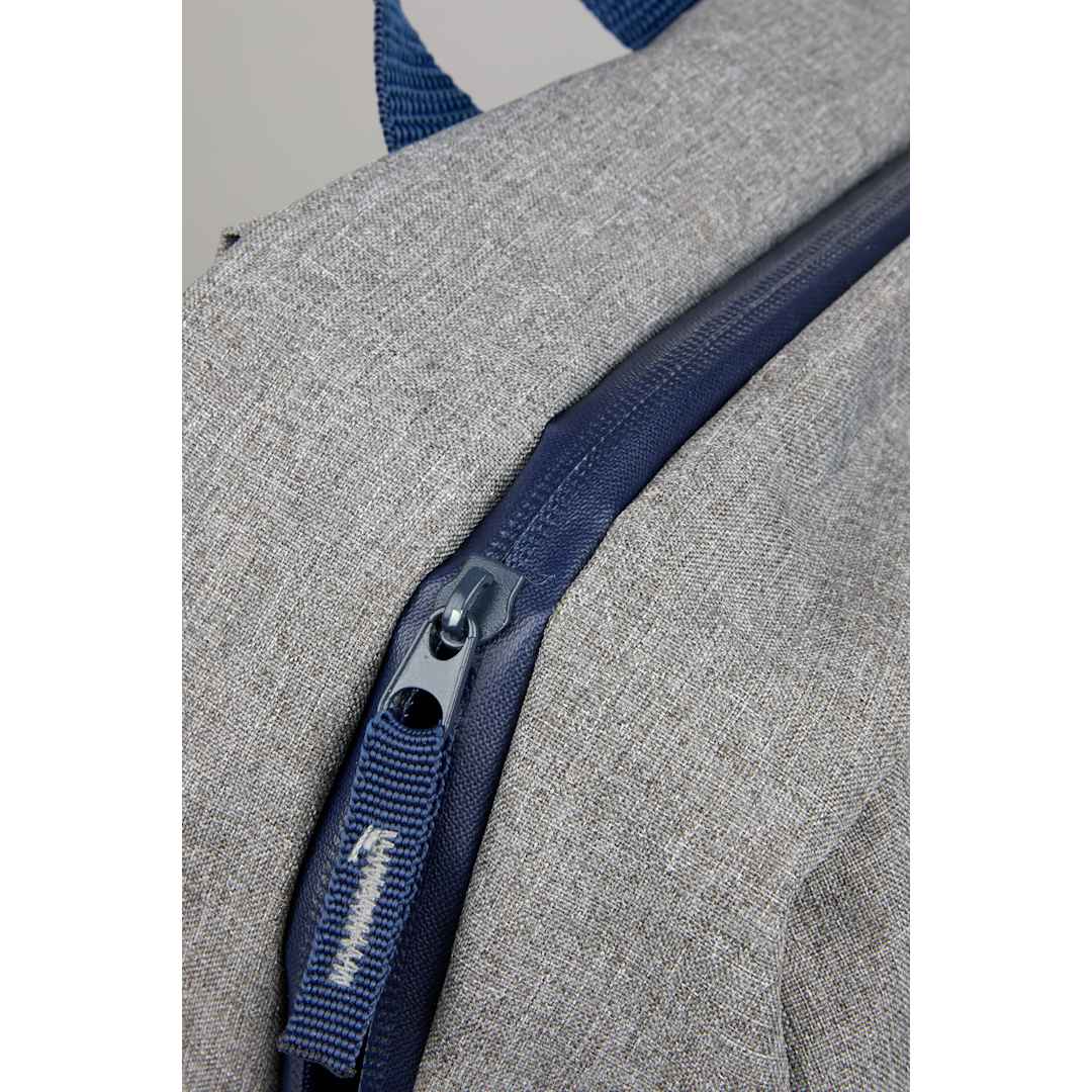 Angle Recycled 15&quot; Laptop Backpack - 9898-21 Gray