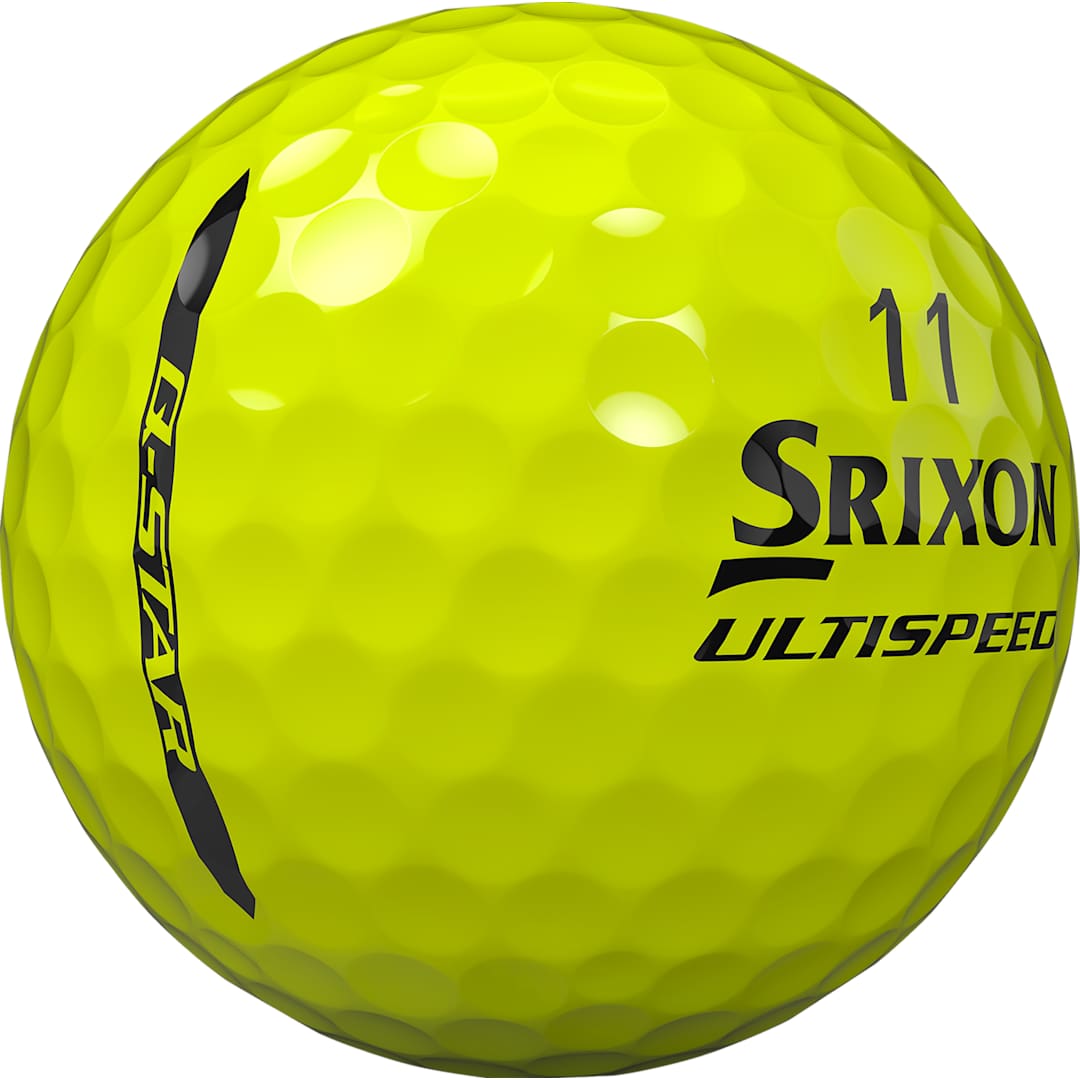 SRIXON Srixon Q-STAR ULTISPEED Golf Balls - 12 Pack - 9902-25 Yellow