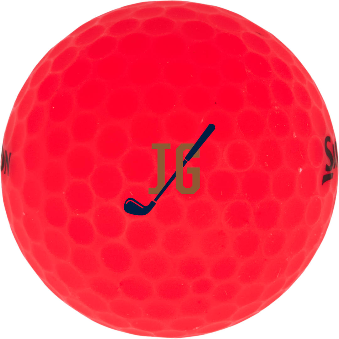 SRIXON Srixon Soft Feel BRITE Golf Balls - 12 Pack - 9902-27 Red