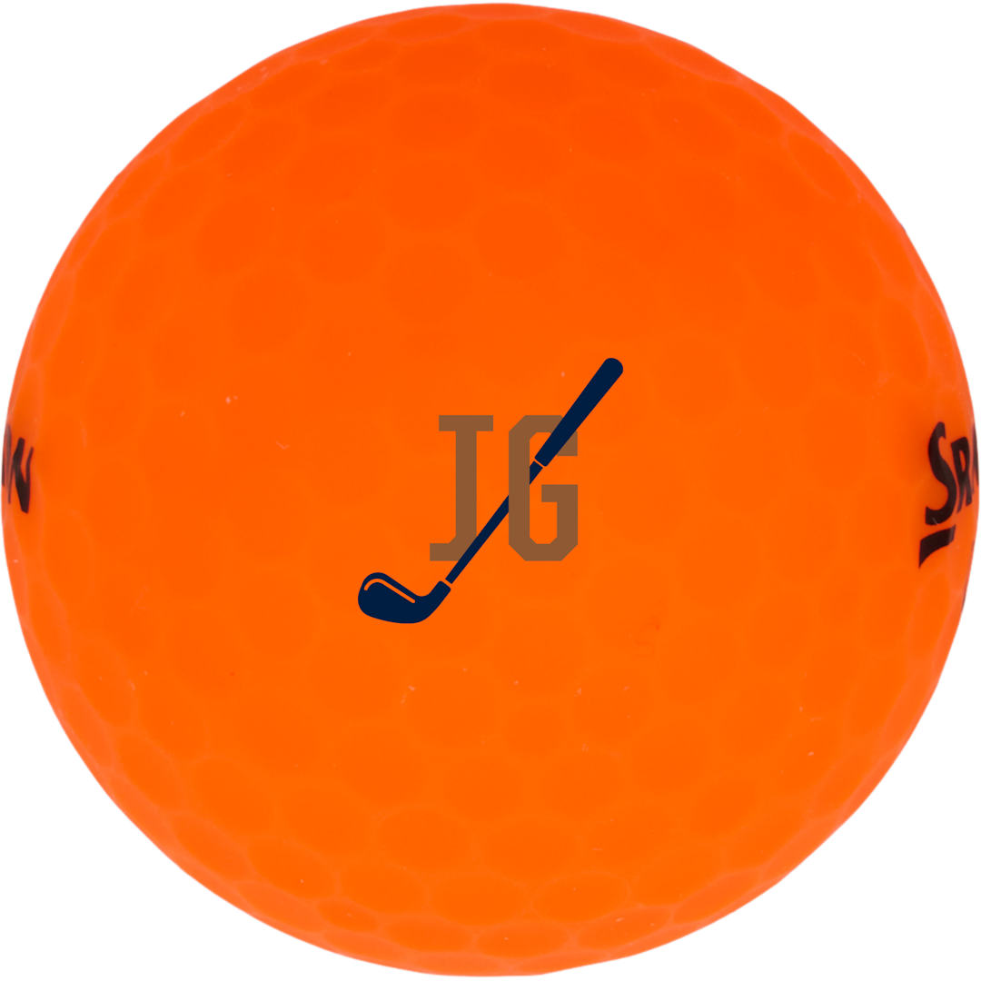 SRIXON Srixon Soft Feel BRITE Golf Balls - 3 Pack - 9902-28 Orange