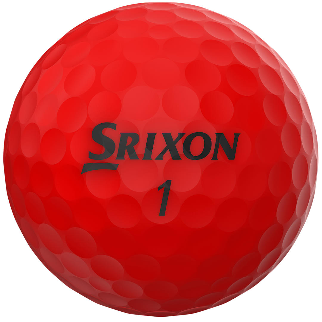 SRIXON Srixon Soft Feel BRITE Golf Balls - 3 Pack - 9902-28 Red