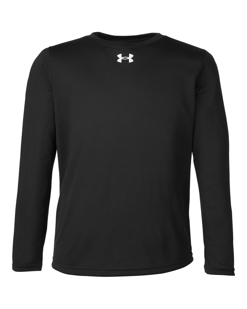 Under Armour Youth Tech™ Team Long Sleeve T-Shirt - 1377488 Black- White