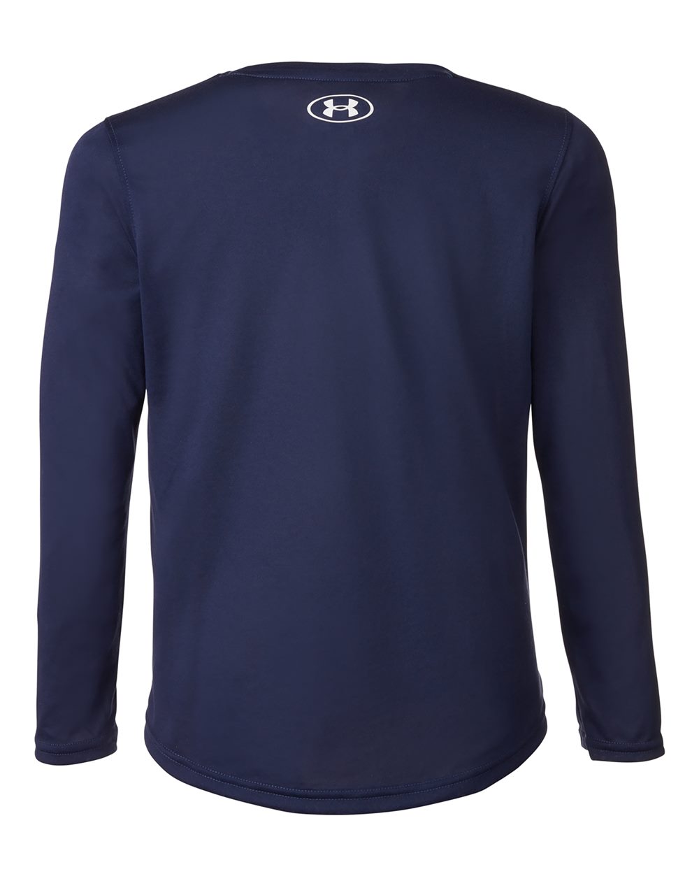 Under Armour Youth Tech™ Team Long Sleeve T-Shirt - 1377488 Midnight Navy- White