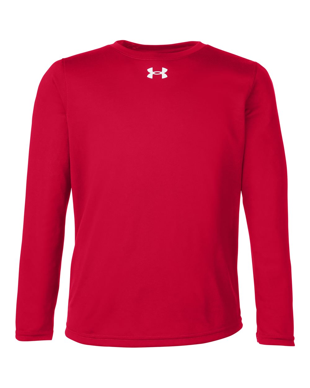 Under Armour Youth Tech™ Team Long Sleeve T-Shirt - 1377488 Red- White