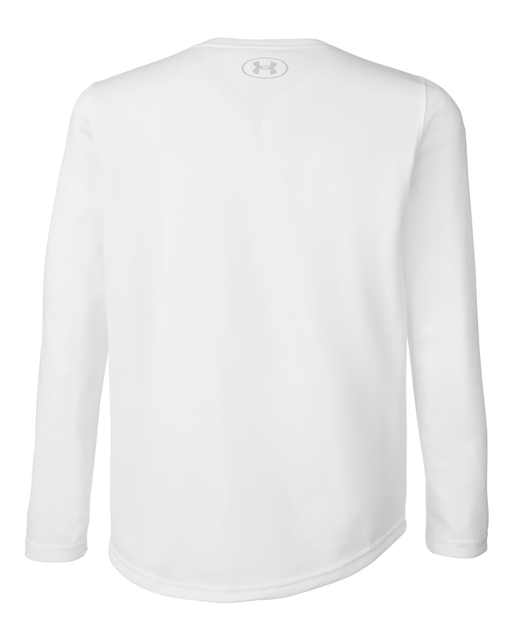 Under Armour Youth Tech™ Team Long Sleeve T-Shirt - 1377488 White- Mod Grey
