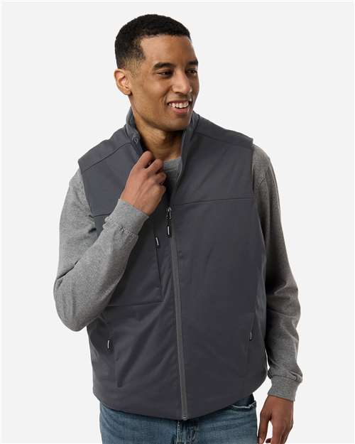 Core365 Unisex Techno Lite Flat-Fill Insulated Vest - CE716 Carbon