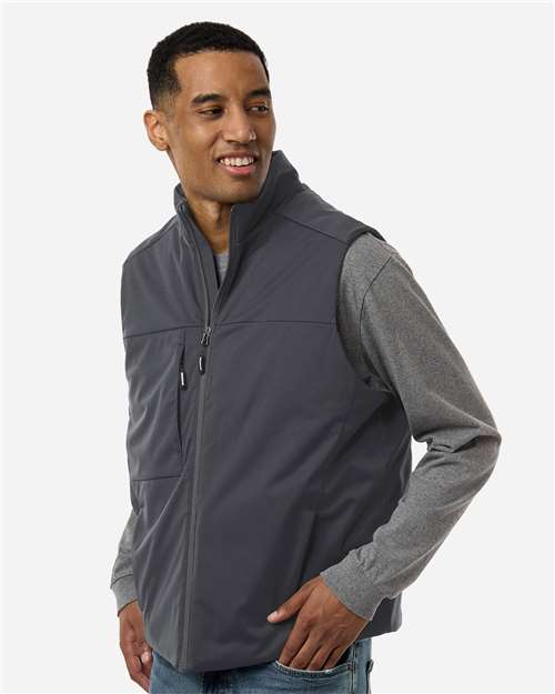 Core365 Unisex Techno Lite Flat-Fill Insulated Vest - CE716 Carbon