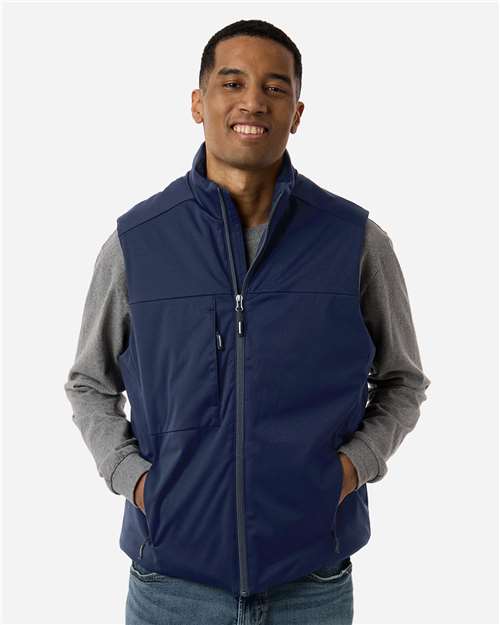Core365 Unisex Techno Lite Flat-Fill Insulated Vest - CE716 Classic Navy