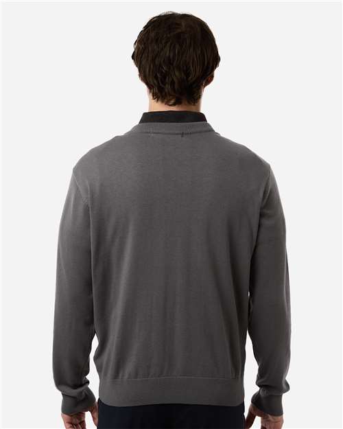 Devon & Jones Men's New Classics V-Neck Sweater - DG445 Graphite