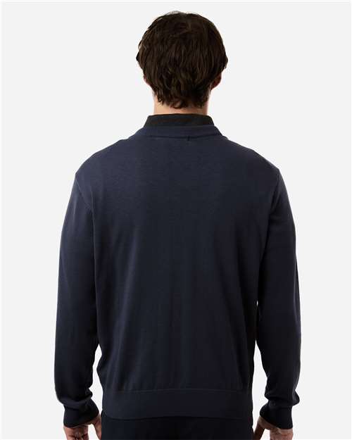 Devon & Jones Men's New Classics V-Neck Sweater - DG445 Navy