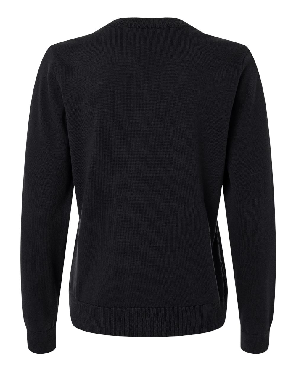 Devon & Jones Women's New Classics V-Neck Sweater - DG445W Black