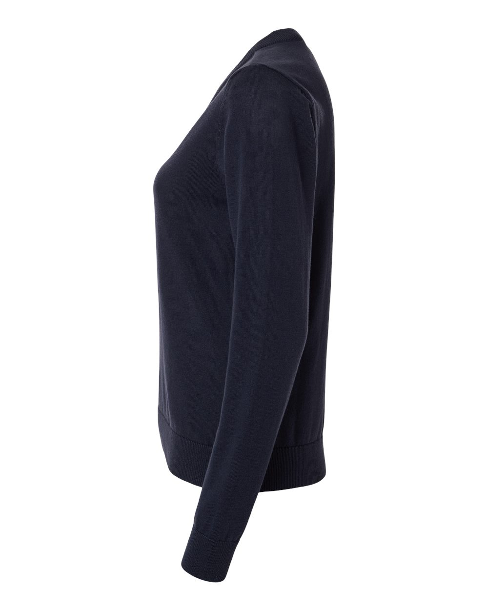 Devon & Jones Women's New Classics V-Neck Sweater - DG445W Navy