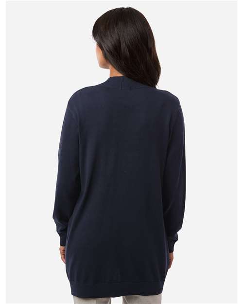 Devon & Jones Women's New Classics Open Cardigan Sweater - DG447W Navy