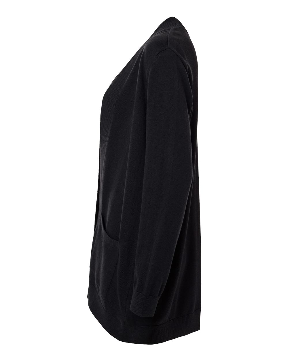 Devon & Jones Women's New Classics Open Cardigan Sweater - DG447W Black