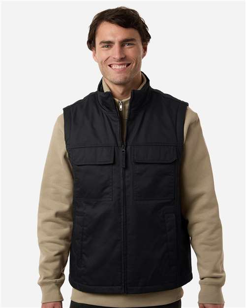 Harriton Unisex ClimaBloc® Station Vest - M723 Black