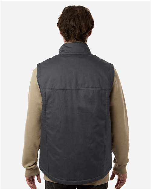 Harriton Unisex ClimaBloc® Station Vest - M723 Dark Charcoal