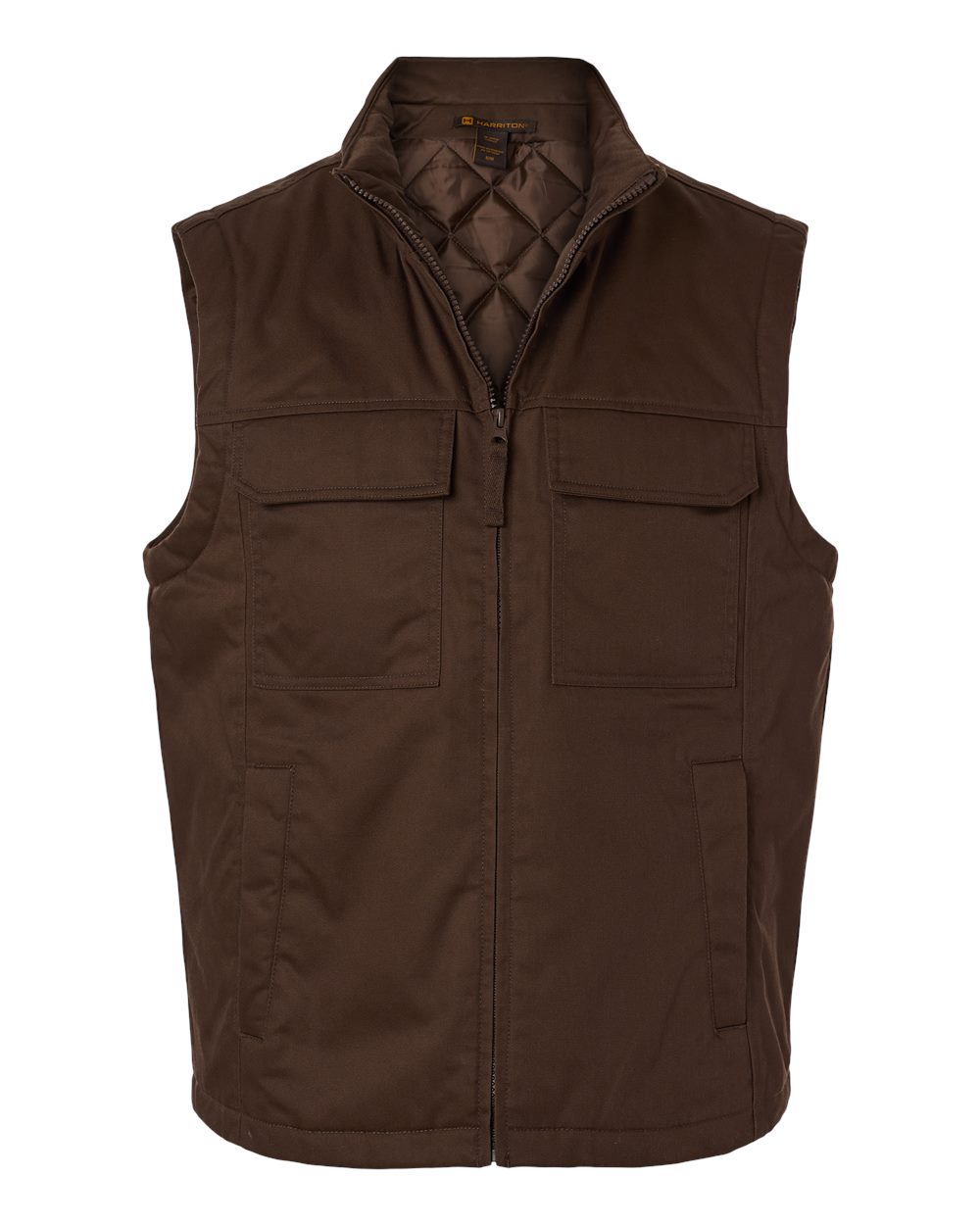 Harriton Unisex ClimaBloc® Station Vest - M723 Dark Mocha