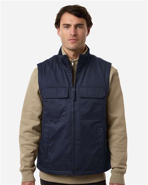 Harriton Unisex ClimaBloc® Station Vest - M723 Dark Navy