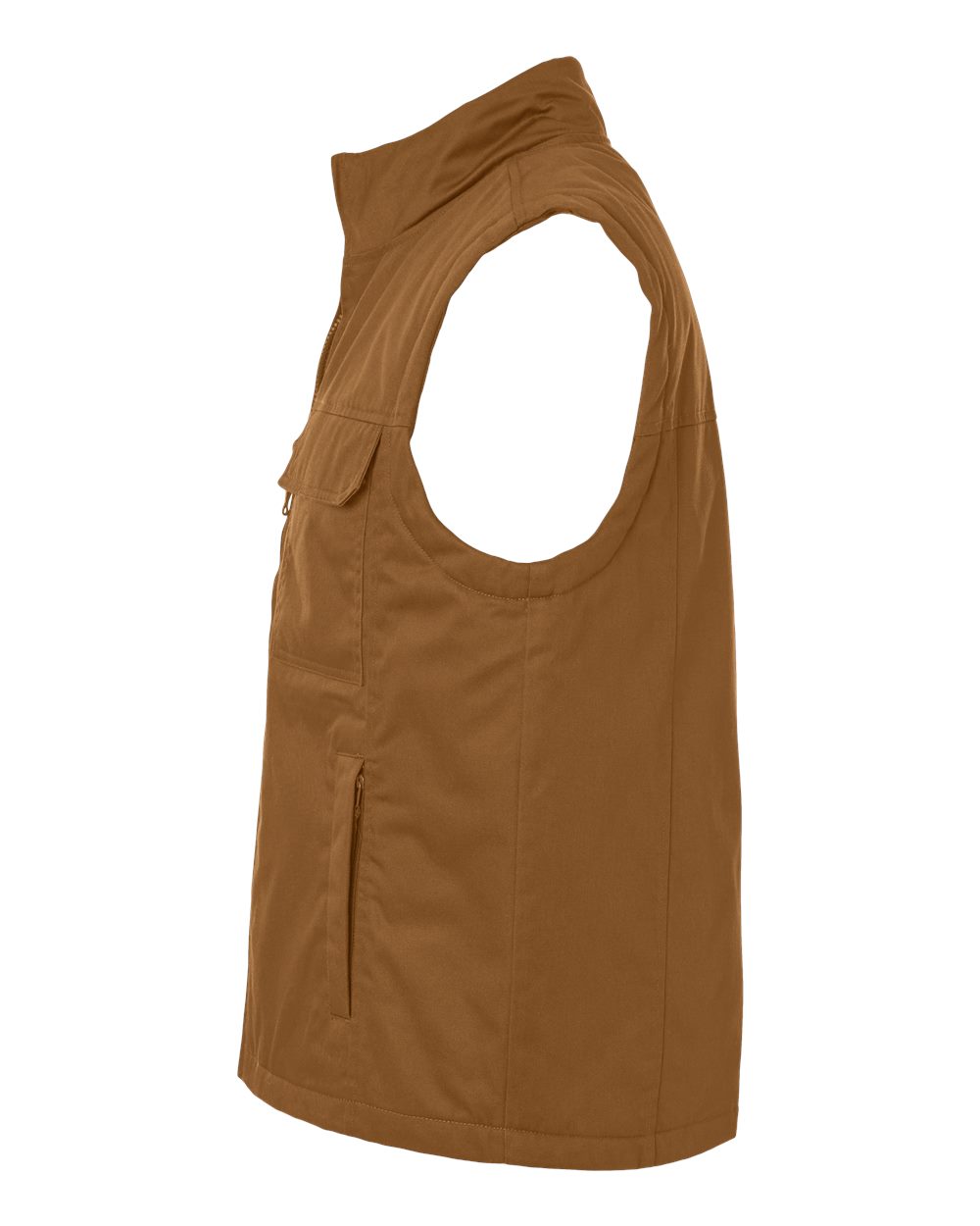 Harriton Unisex ClimaBloc® Station Vest - M723 Duck Brown