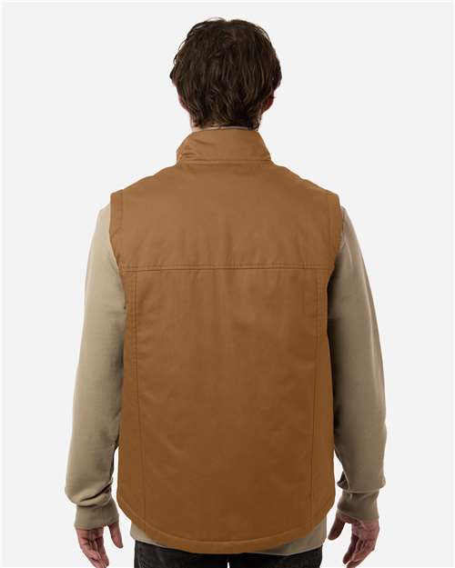 Harriton Unisex ClimaBloc® Station Vest - M723 Duck Brown