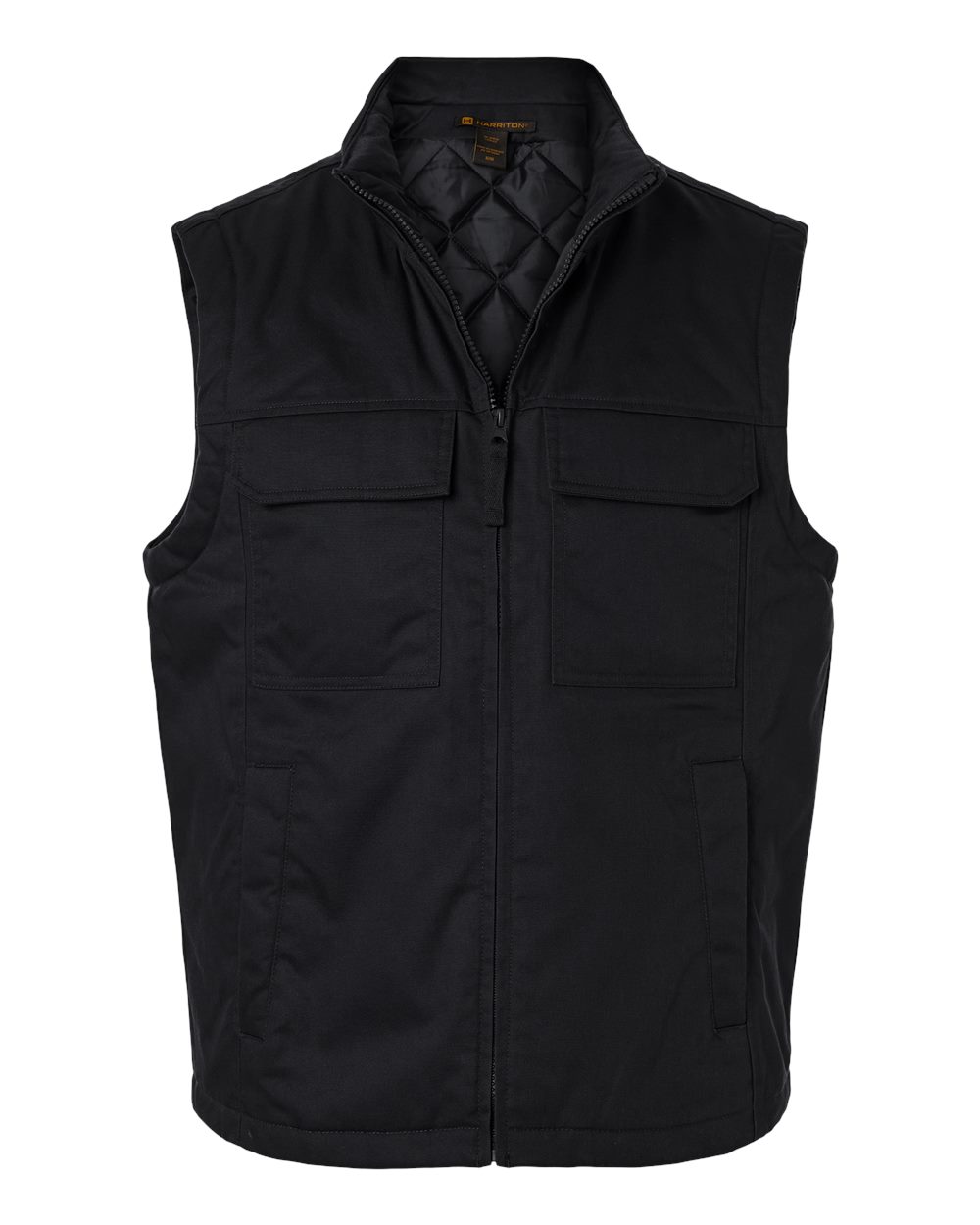 Harriton Unisex ClimaBloc® Station Vest - M723 Black