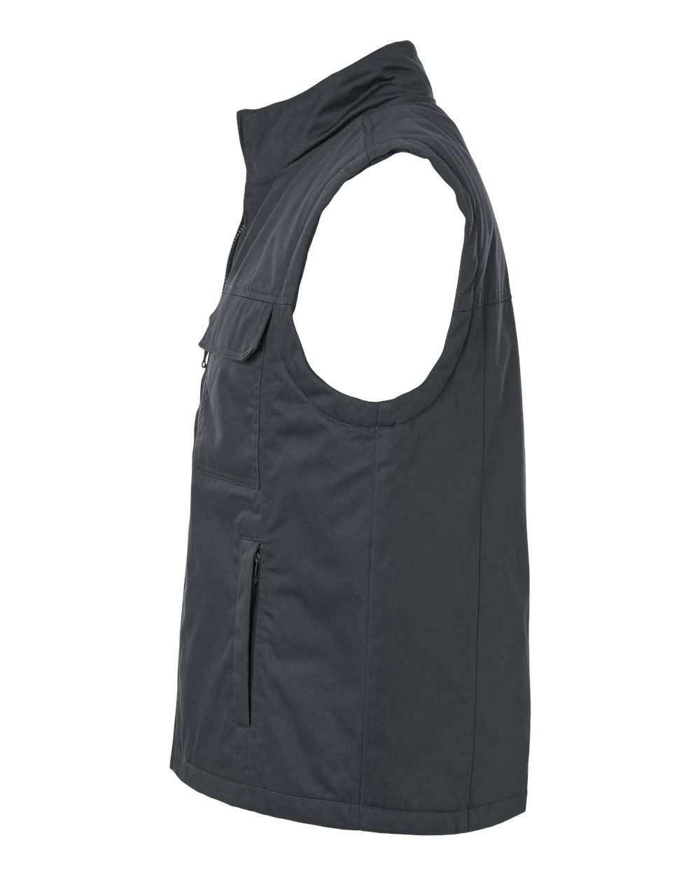 Harriton Unisex ClimaBloc® Station Vest - M723 Dark Charcoal