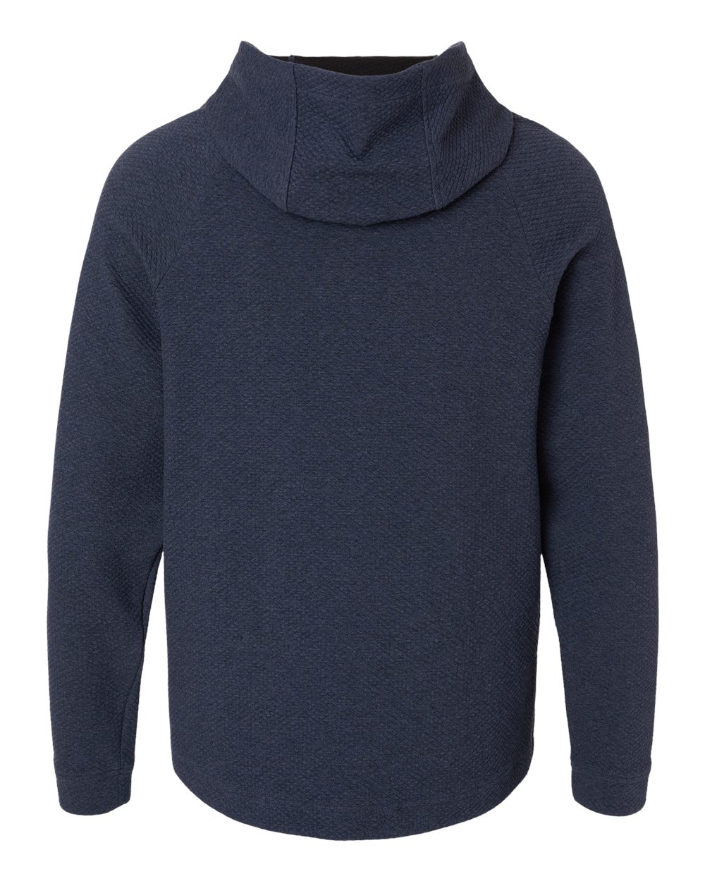 North End Men's Spirit Textured Hooded Pullover - NE729 Classic Navy Heather