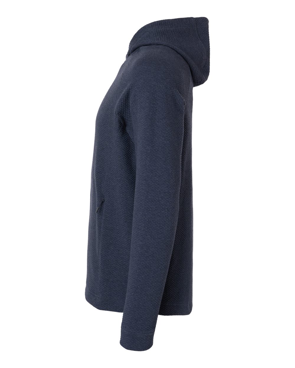 North End Men's Spirit Textured Hooded Pullover - NE729 Classic Navy Heather