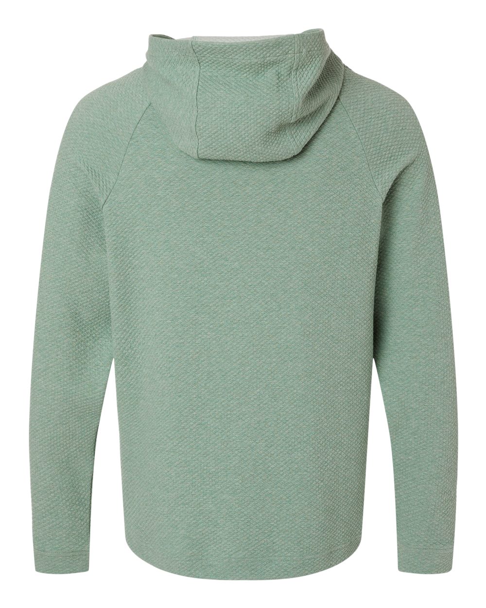 North End Men's Spirit Textured Hooded Pullover - NE729 Sage Green Heather