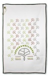 Microfiber Waffle Golf Towel - MW26TGCGSLCE white