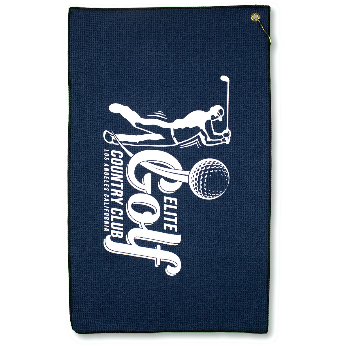 Microfiber Waffle Golf Towel - MW26TGCGSLCE navy