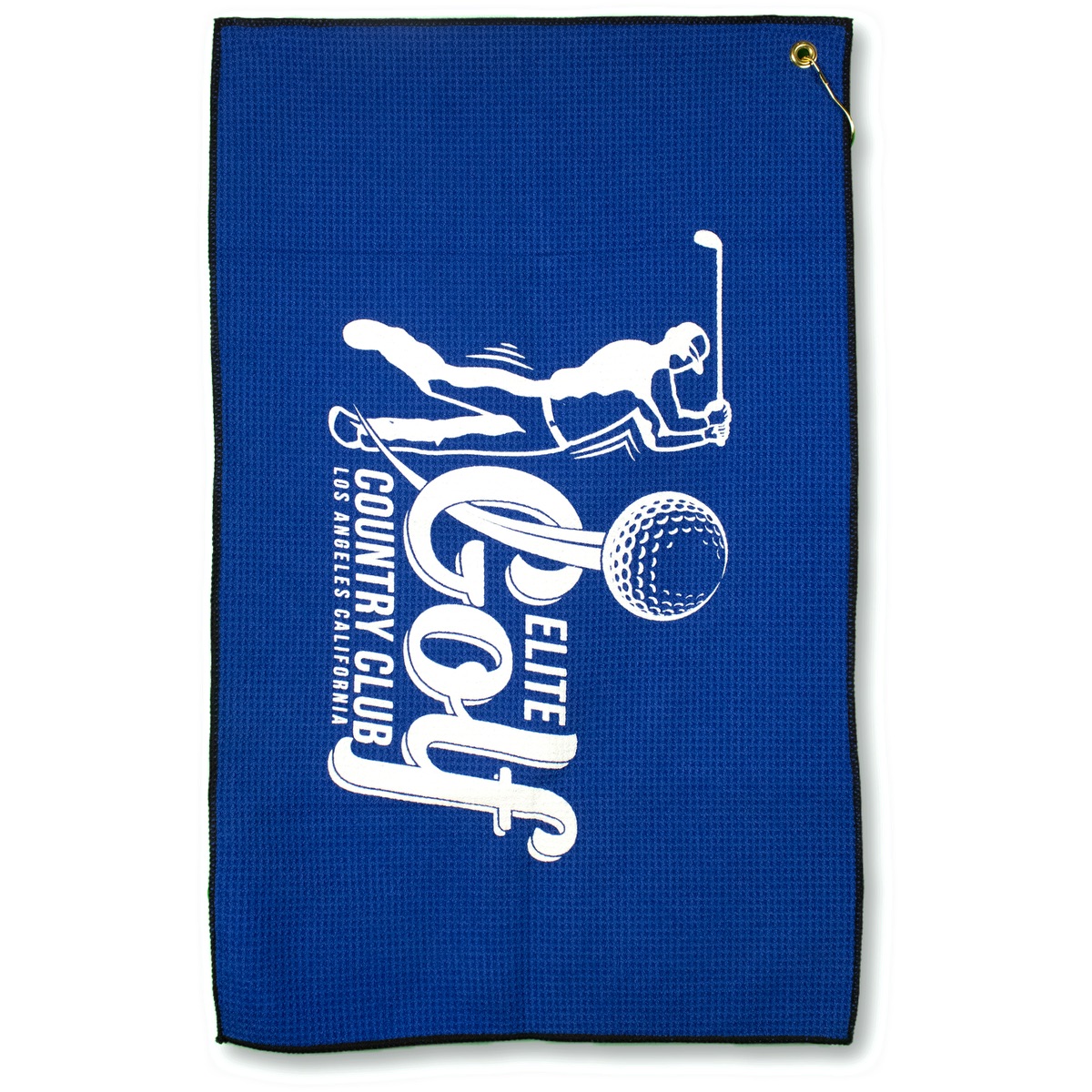 Microfiber Waffle Golf Towel - MW26TGCGSLCE royal blue