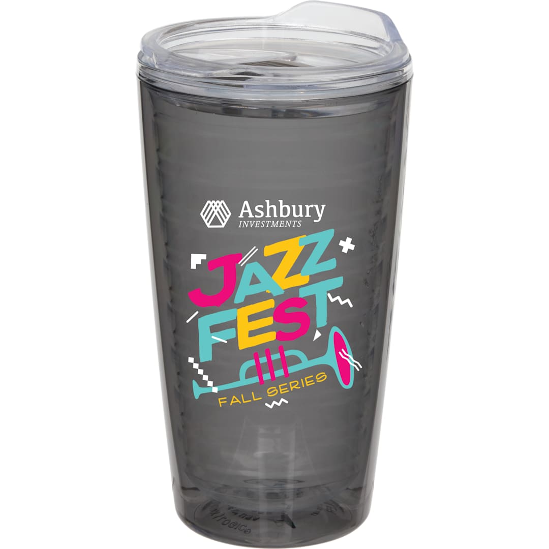 Lakeside Double Wall Tumbler 16 oz - SM-6531 Gray