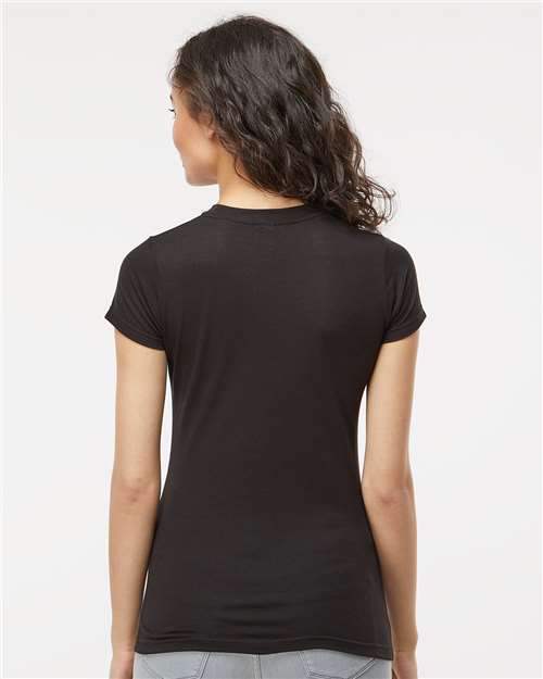 M&O Women's Deluxe Blend T-Shirt - 3540 - 3540M Black