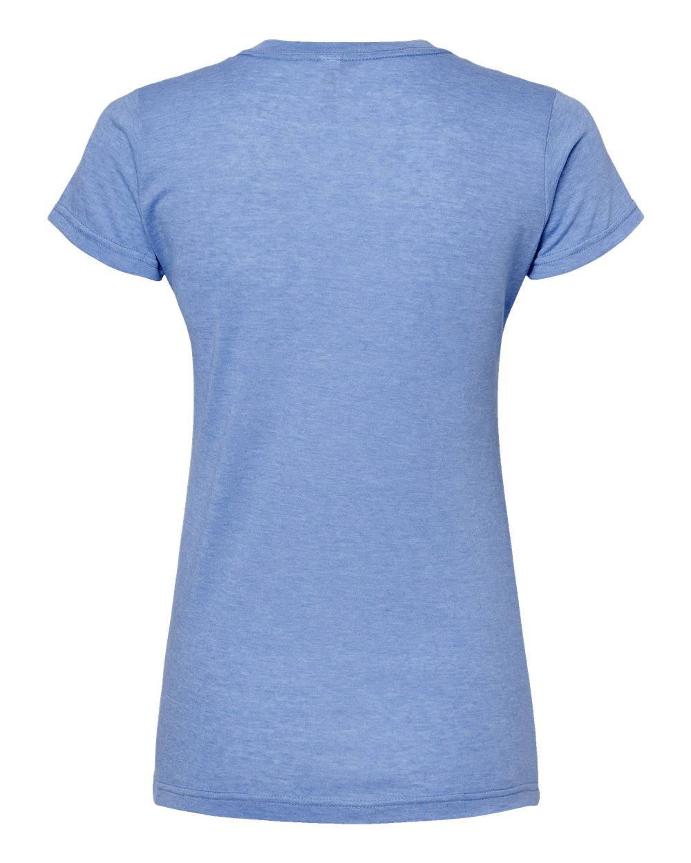 M&O Women's Deluxe Blend T-Shirt - 3540 - 3540M Heather Blue
