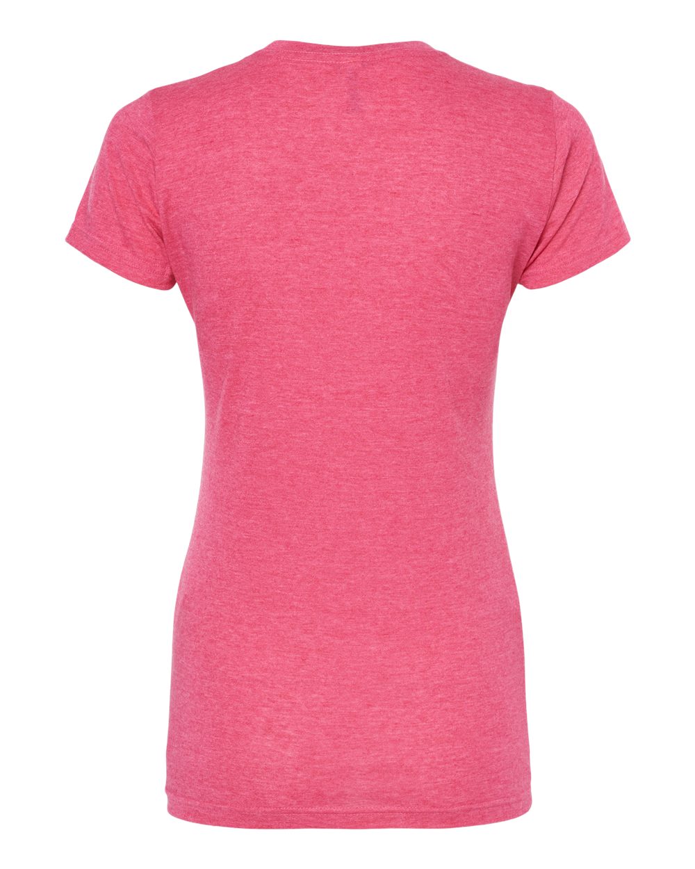 M&O Women's Deluxe Blend T-Shirt - 3540 - 3540M Heather Fuchsia