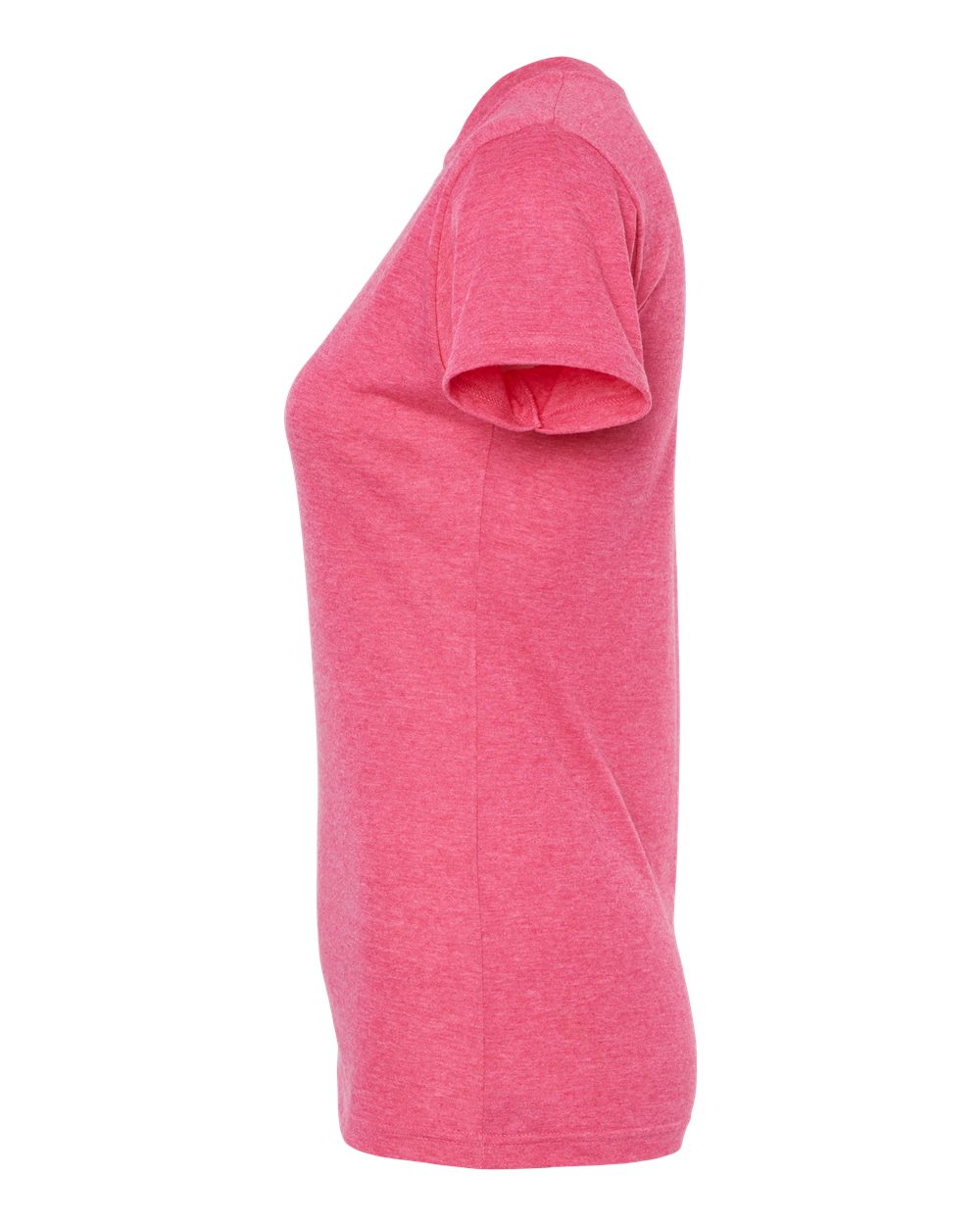 M&O Women's Deluxe Blend T-Shirt - 3540 - 3540M Heather Fuchsia