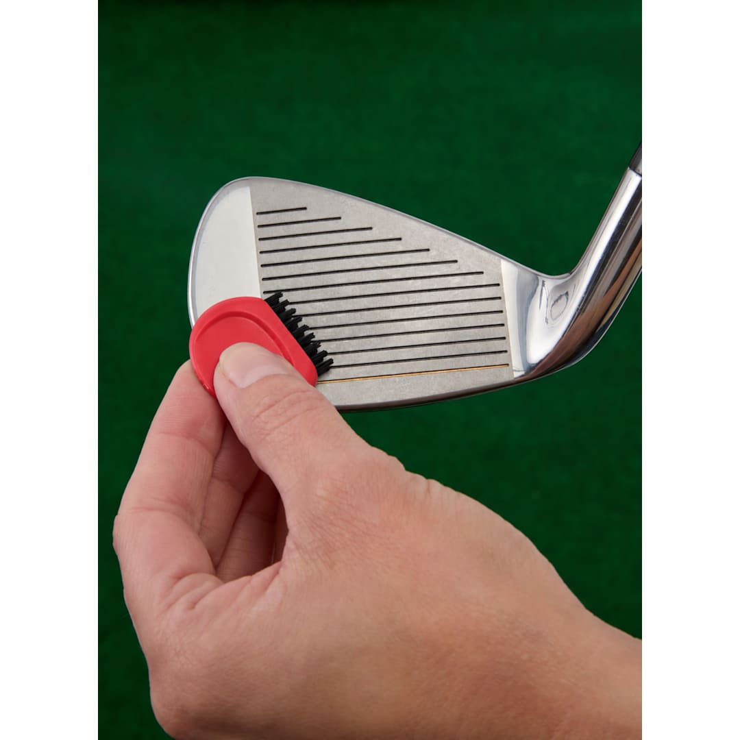 Recycled Mini Golf Club Brush - SM-8900 Red
