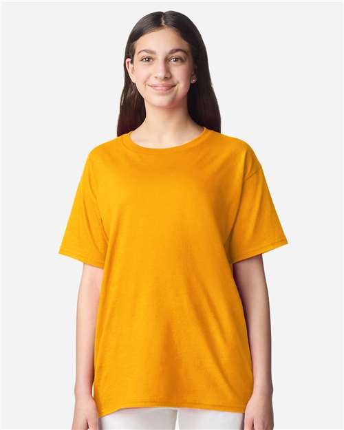 Gildan Youth Light Cotton T-Shirt - 3000B Gold