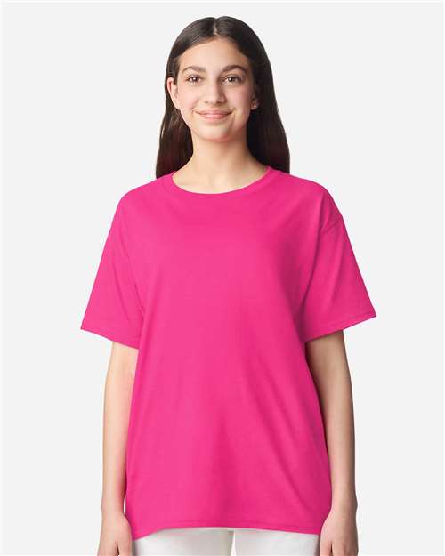 Gildan Youth Light Cotton T-Shirt - 3000B Heliconia